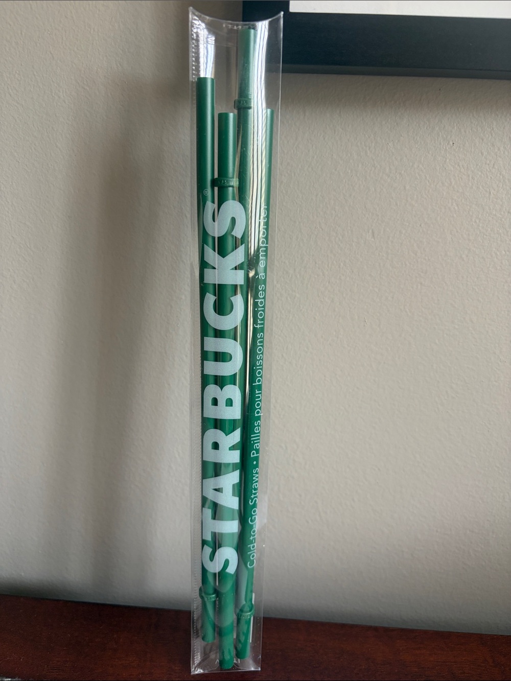 Starbucks Green Reusable Cold Cup Straws - Green Set